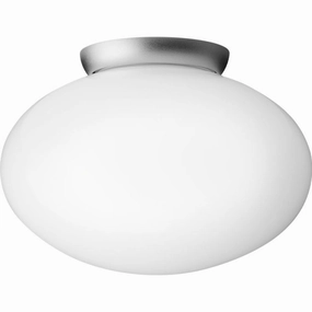 RIZZATTO 301 LOFTSLAMPE SATINGR/OPAL ceramic table lamp