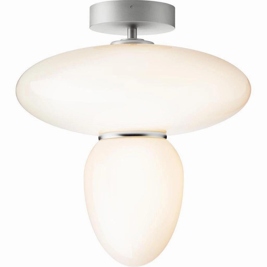 RIZZATTO 42 LOFTSLAMPE SATINSLV/OPAL