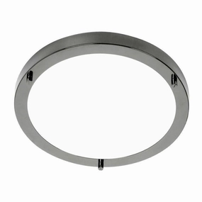 Rondo Mirror Black Large Flush Bathroom Ceiling Light simple ceiling design light