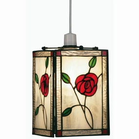 Rose Easy Fit Tiffany Ceiling Lamp Shade simple ceiling design light