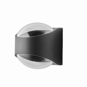 Saga V?glampe Sort LED ambient lighting fixture