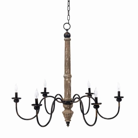 Savannah Chandelier rechargeable bedside light