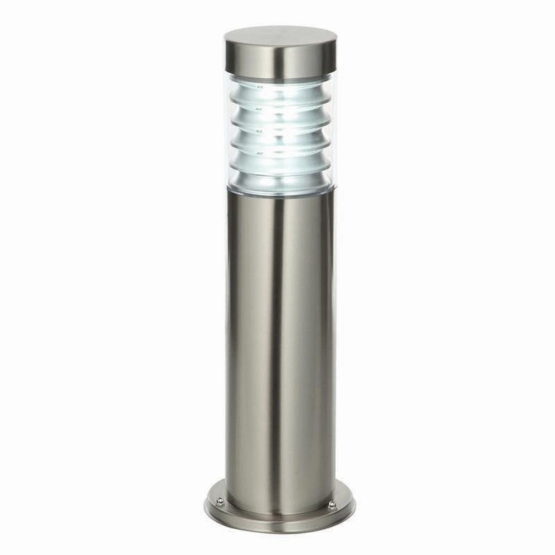 Saxby Equinox Brushed Steel Outdoor Post Light outdoor wall lamp