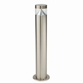 Saxby Pyramid Brushed Stainless Steel Outdoor Post Light outdoor wall lamp