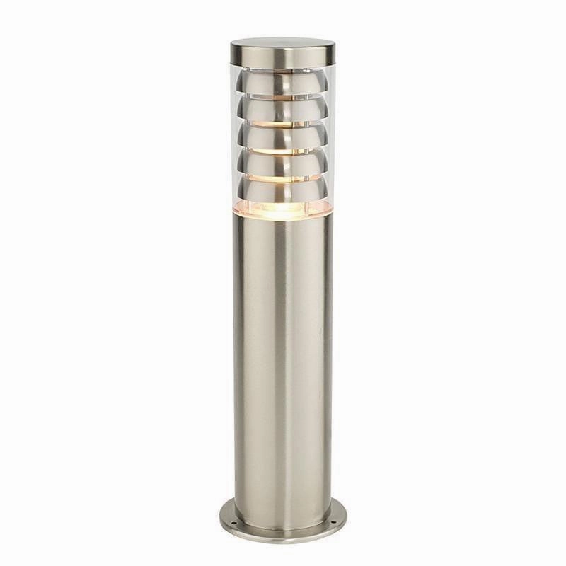 Saxby Tango Brushed Stainless Steel Outdoor Post Light outdoor wall lamp