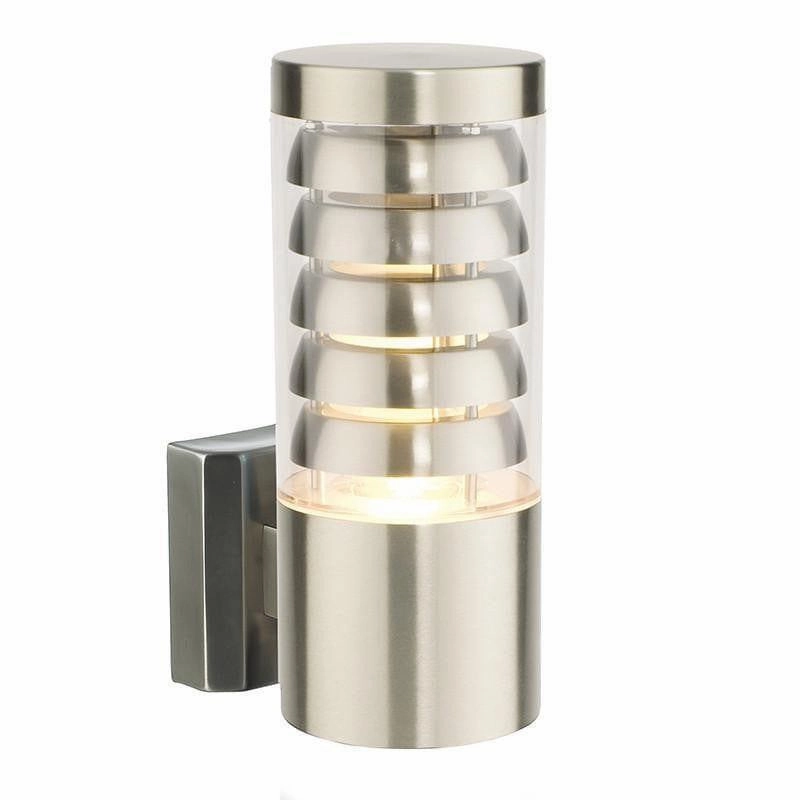 Saxby Tango Brushed Stainless Steel Outdoor Wall Light outdoor wall lamp