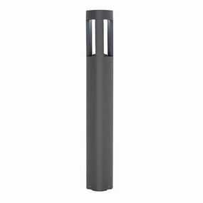 Saxby Tribeca Grey LED Outdoor Bollard Light outdoor wall lamp