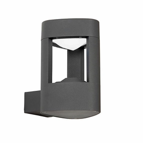Saxby Tribeca Grey LED Outdoor Wall Light outdoor wall lamp
