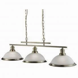 Searchlight Bistro Brass 3 Light Bar Pendant Ceiling Light modern ceiling lamp