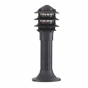 Searchlight Black Outdoor Bollard Light 1075-450 outdoor wall lamp