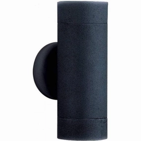 Searchlight Black Up/Downlighter LED Outdoor Wall Light outdoor wall lamp