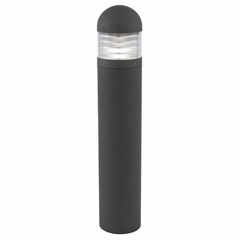 Searchlight Bronx Large Black Outdoor Bollard Light indoor ambient light