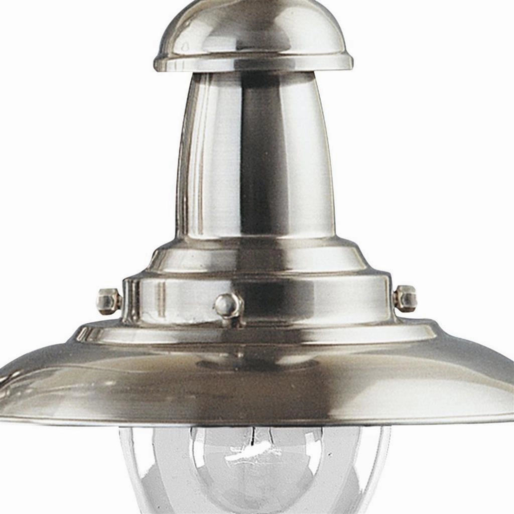 Searchlight Fisherman Ceiling Pendant - Satin Silver