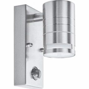 Searchlight Stainless Steel LED Outdoor PIR Wall Light outdoor wall lamp