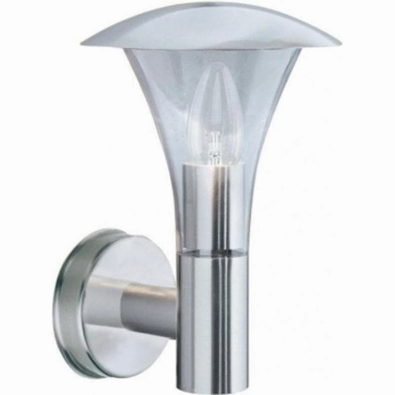 Searchlight Strand Stainless Steel Outdoor Wall Light indoor ambient light