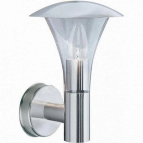 Searchlight Strand Stainless Steel Outdoor Wall Light indoor ambient light