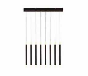 Searchlight Wands 8 Light Black LED Bar Ceiling Pendant minimalist ceiling light