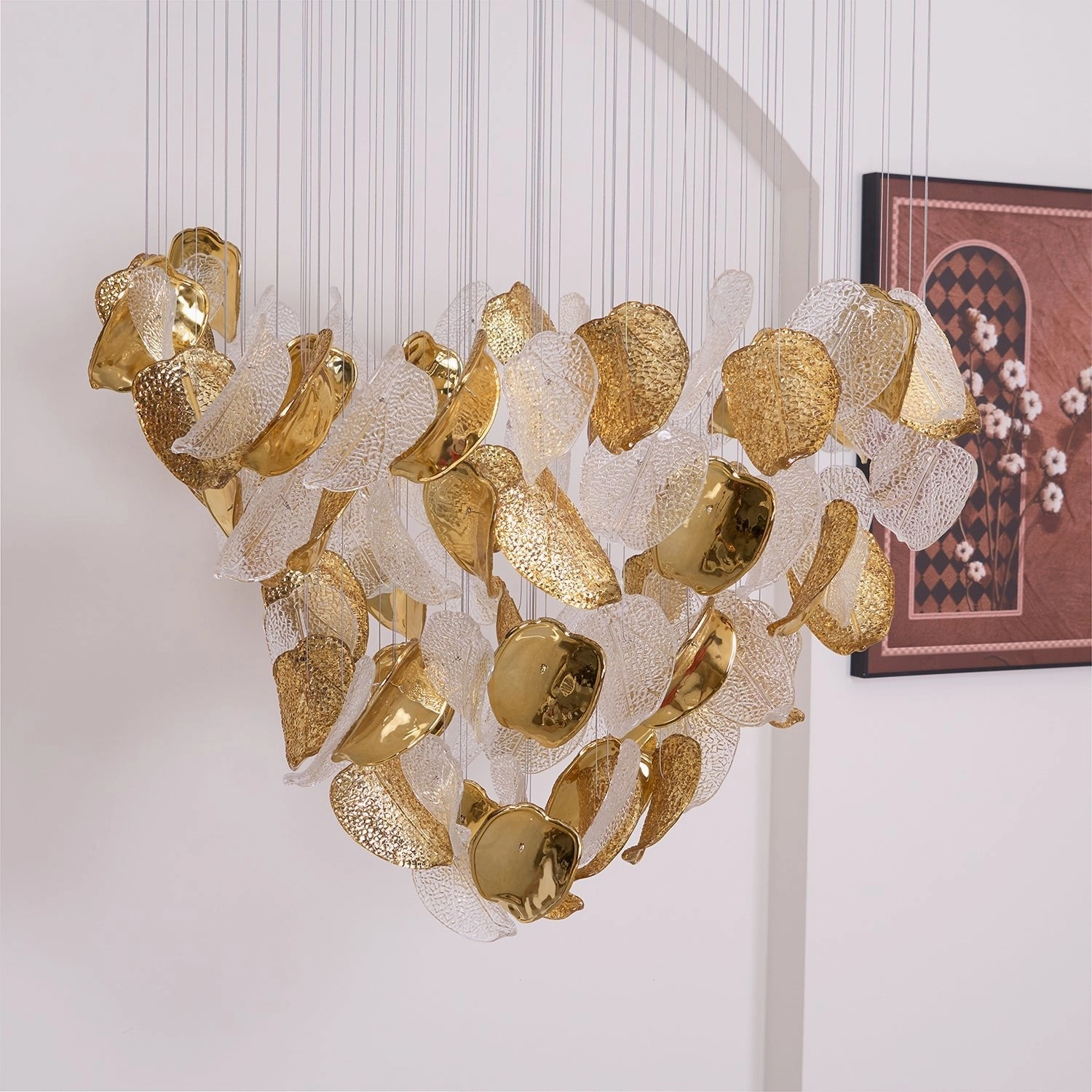 Shake Leaves Chandelier