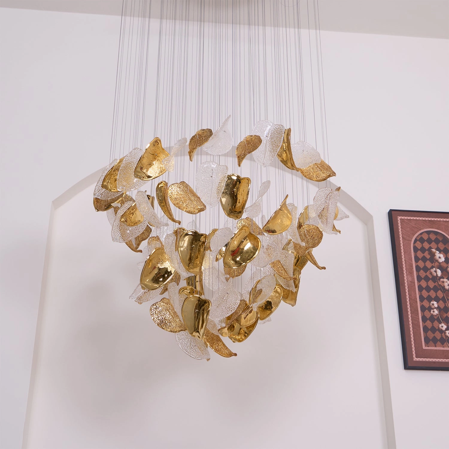 Shake Leaves Chandelier