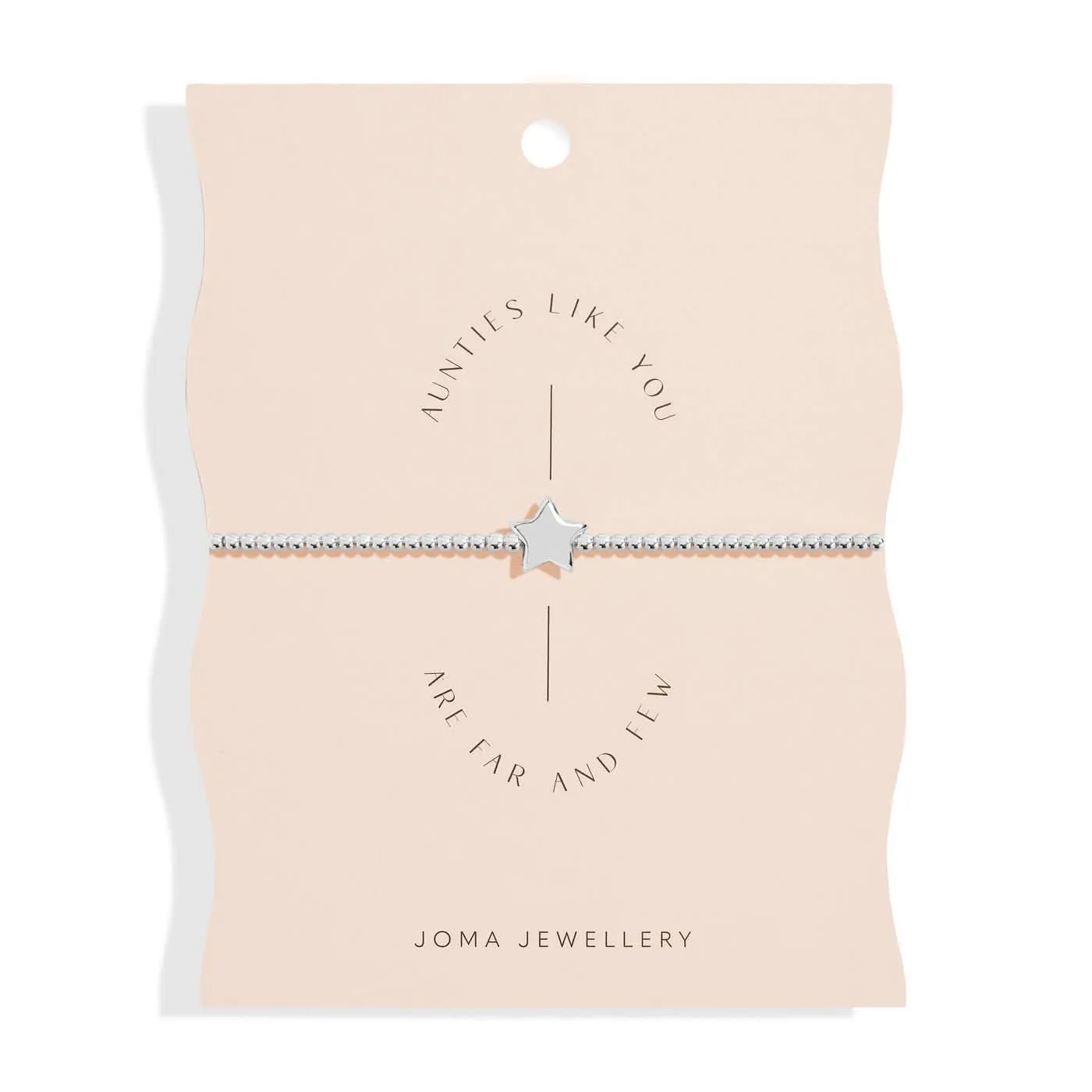 Share Happiness Aunties Like You Are Far Few Silver Plated Bracelet 7382 Joma Jewellery