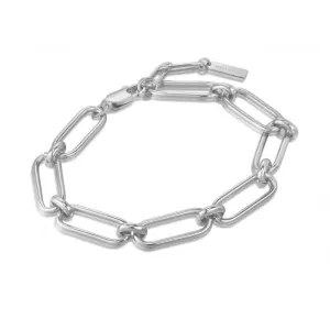 Silver Cable Connect Chunky Chain Bracelet  B046-02H Ania Haie Jewellery