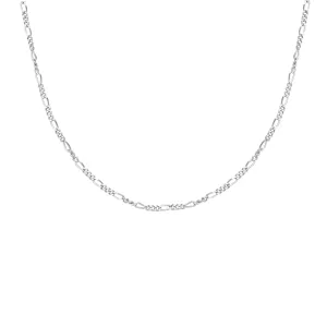 Silver Filia Curb Chain Necklace N063-04H Ania Haie Jewellery