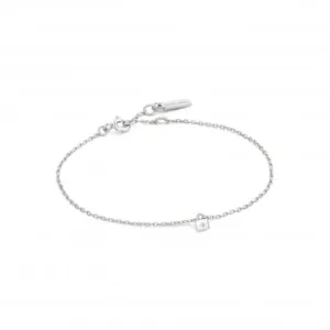 Silver Padlock Bracelet B032-02H Ania Haie Jewellery