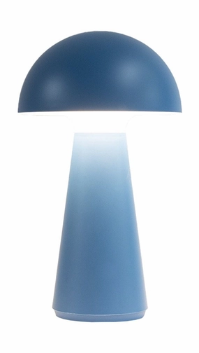 Sirius Sam Table Lamp, Blue designer outdoor lamp