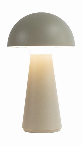 Sirius Sam Table Lamp, Warm Grey designer outdoor lamp