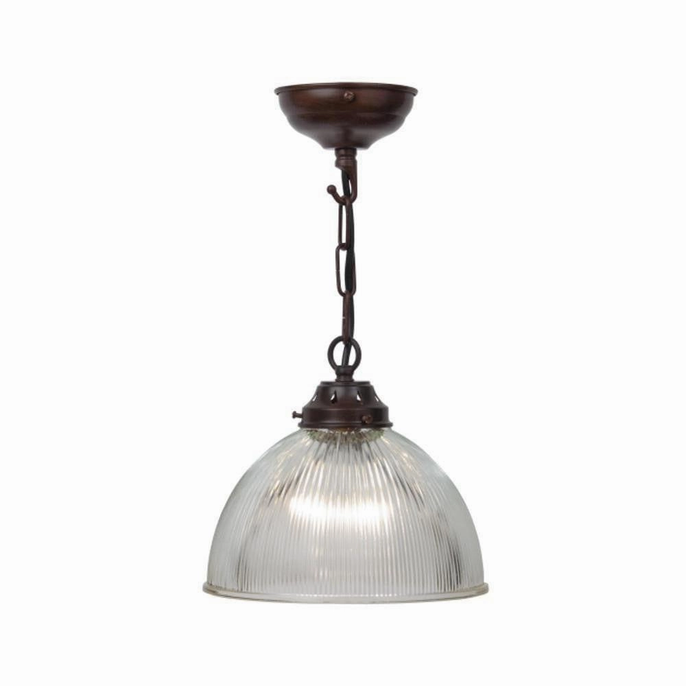 Small Prismatic Dome Art Deco Ceiling Light Kansa DOME423 simple ceiling design light
