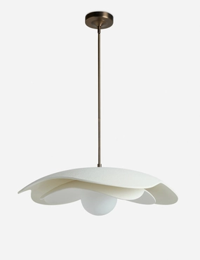 Soft Petal Pendant Light by Lolly Lolly Ceramics modern ceiling lamp