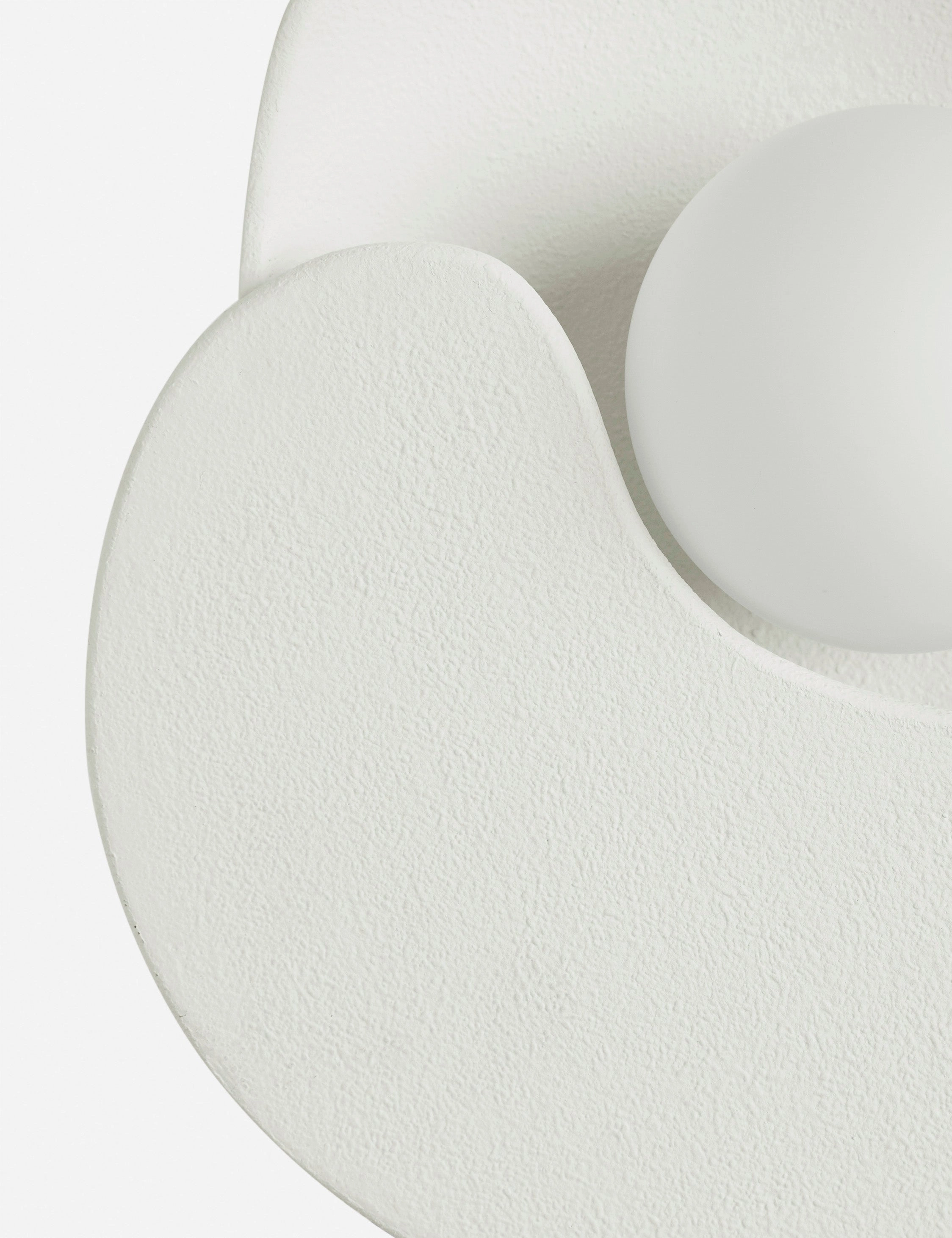 Soft Petal Sconce by Lolly Lolly Ceramics