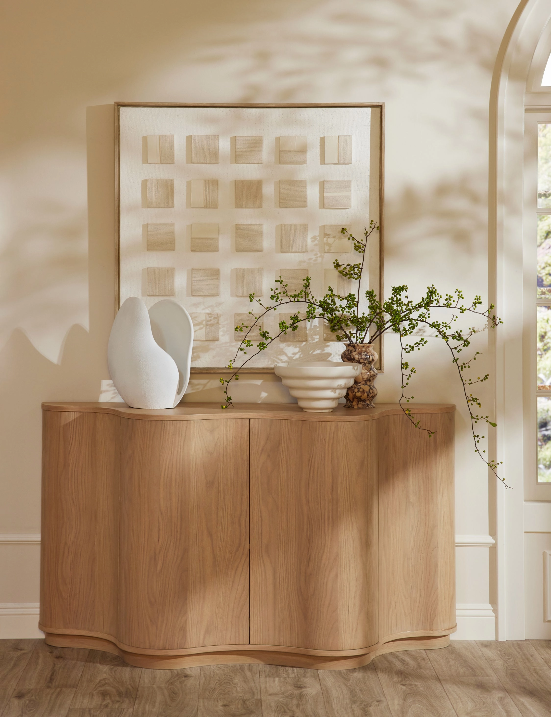 Soft Petal Table Lamp by Lolly Lolly Ceramics