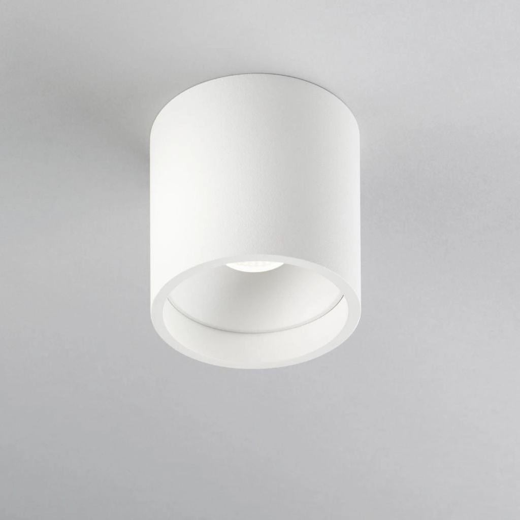 Solo 1 Round Loftlampe Hvid LED ceramic table lamp