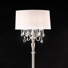 SOPHY Floor Lamp, Hanging Crystal mini decorative bulb
