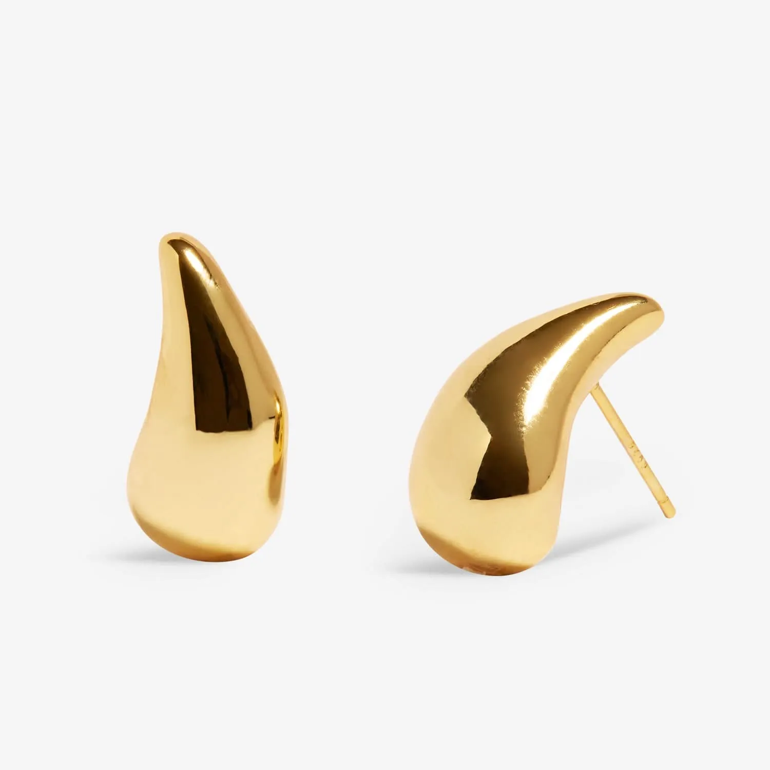 Soul Shine Droplet Gold Plated Earrings 7602 Joma Jewellery