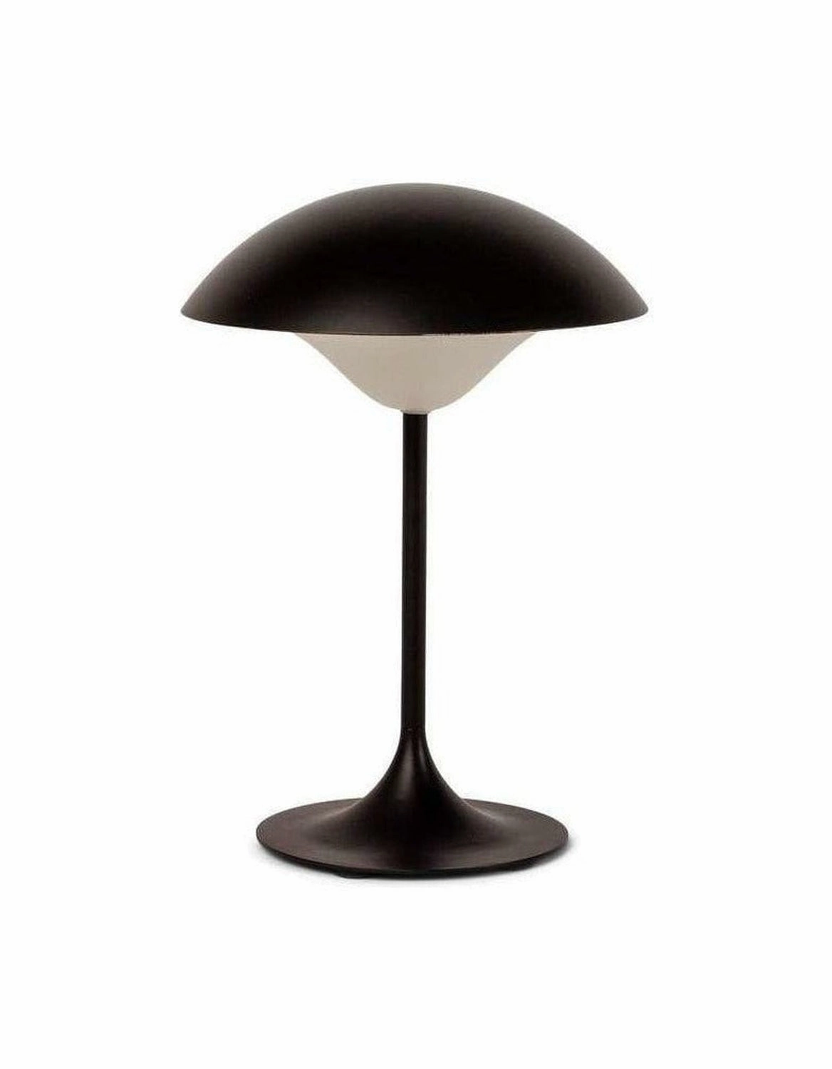 Spring Copenhagen Eclipse Table Lamp, Charcoal designer outdoor lamp