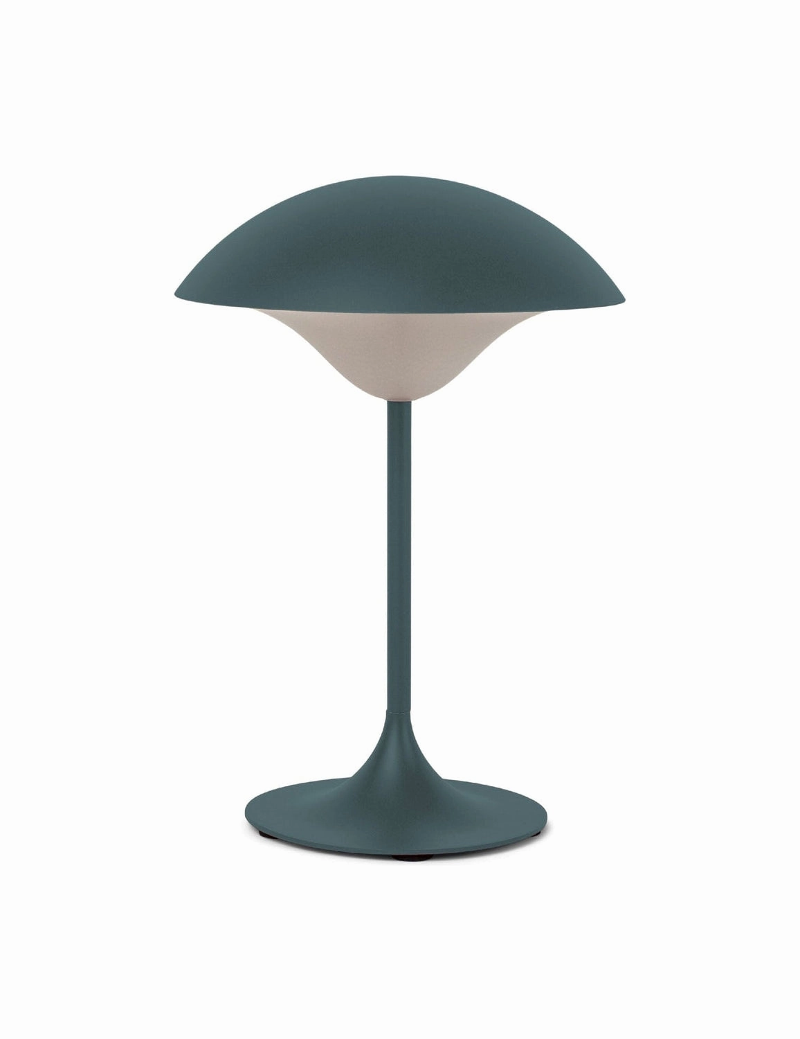 Spring Copenhagen Eclipse Table Lamp, Forest Green designer outdoor lamp