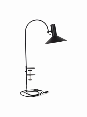 Spring Copenhagen Formula Table Lamp, Black designer outdoor lamp