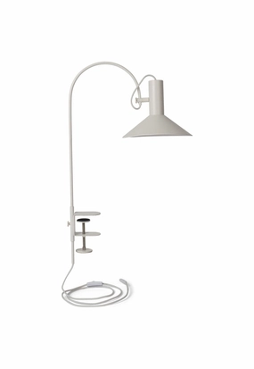 Spring Copenhagen Formula Table Lamp, White designer outdoor lamp