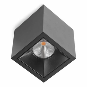 SQUARE LOFTLAMPE SORT ceramic table lamp