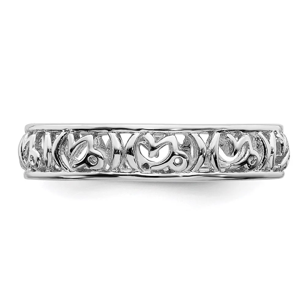 Stackable Expressions Jewelry Sterling Silver Stackable Expressions Capricorn Zodiac Ring | QSK2015