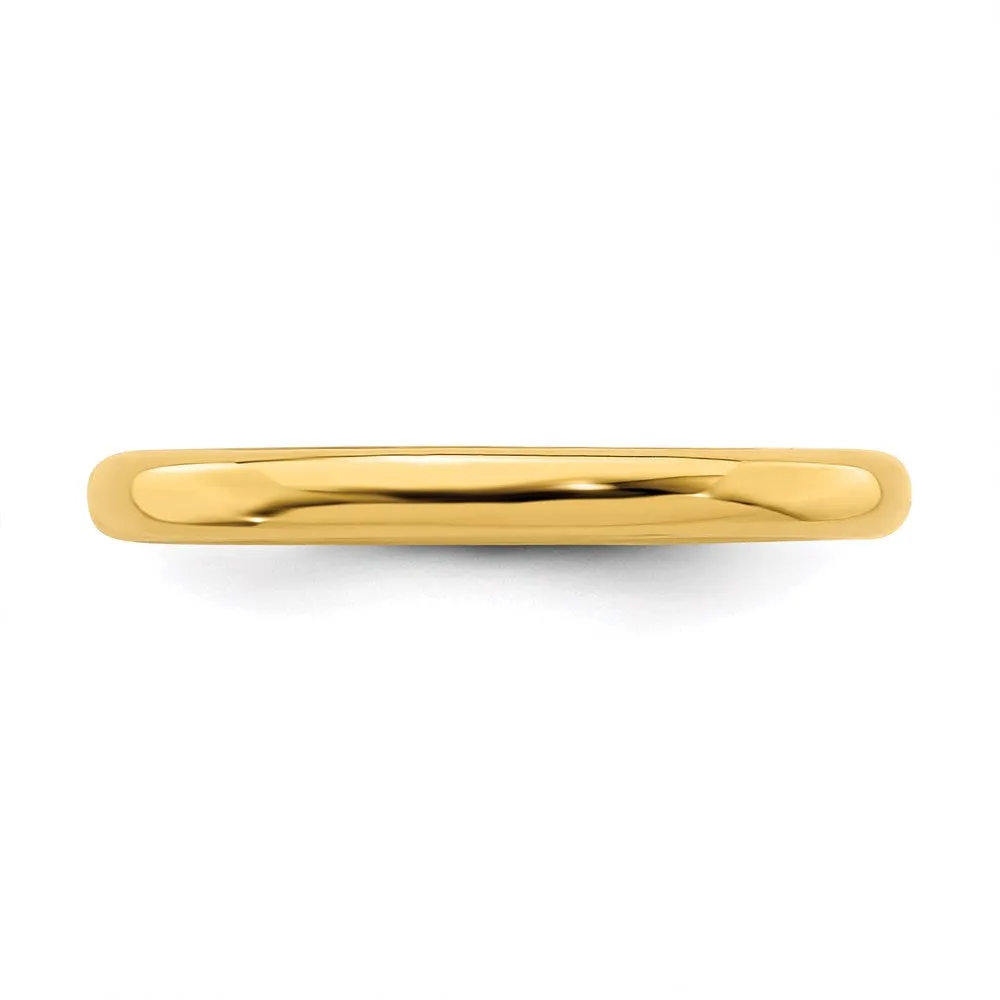 Stackable Expressions Jewelry Sterling Silver Stackable Expressions Gold-plated Polished Ring | QSK230