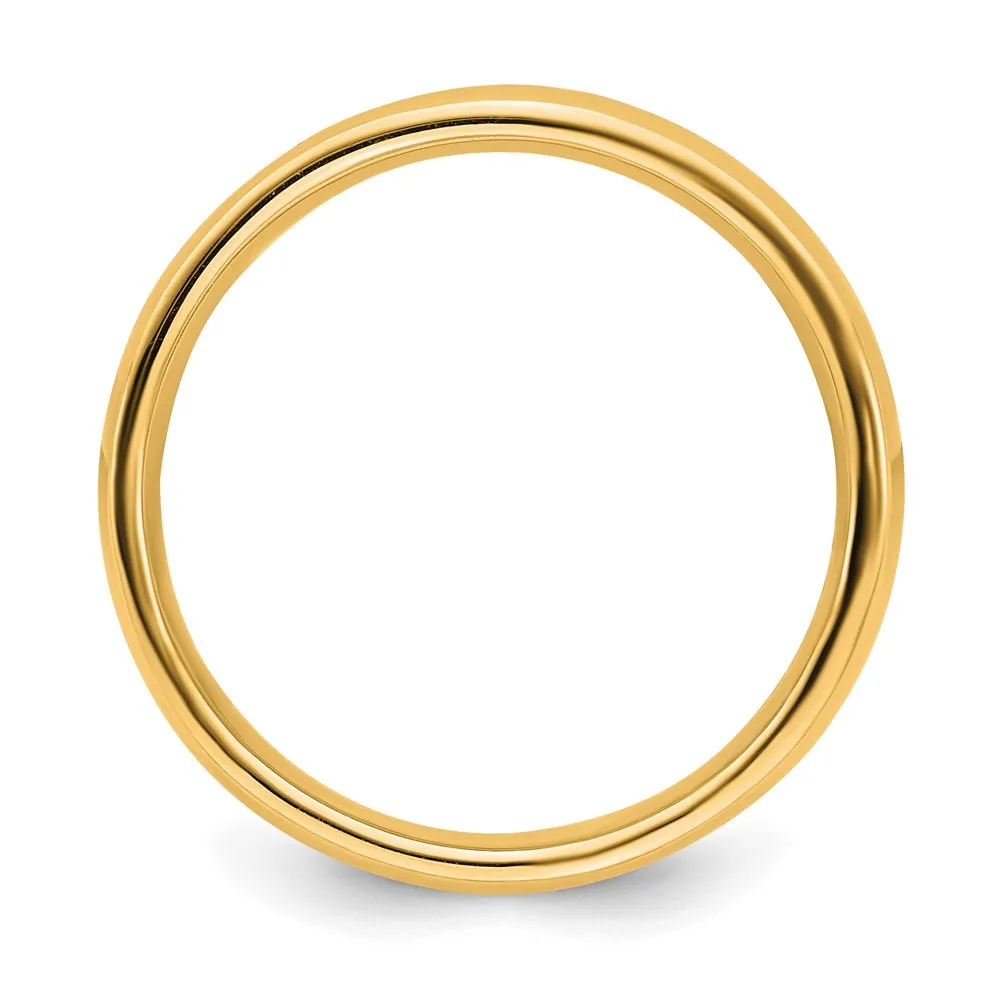 Stackable Expressions Jewelry Sterling Silver Stackable Expressions Gold-plated Polished Ring | QSK246