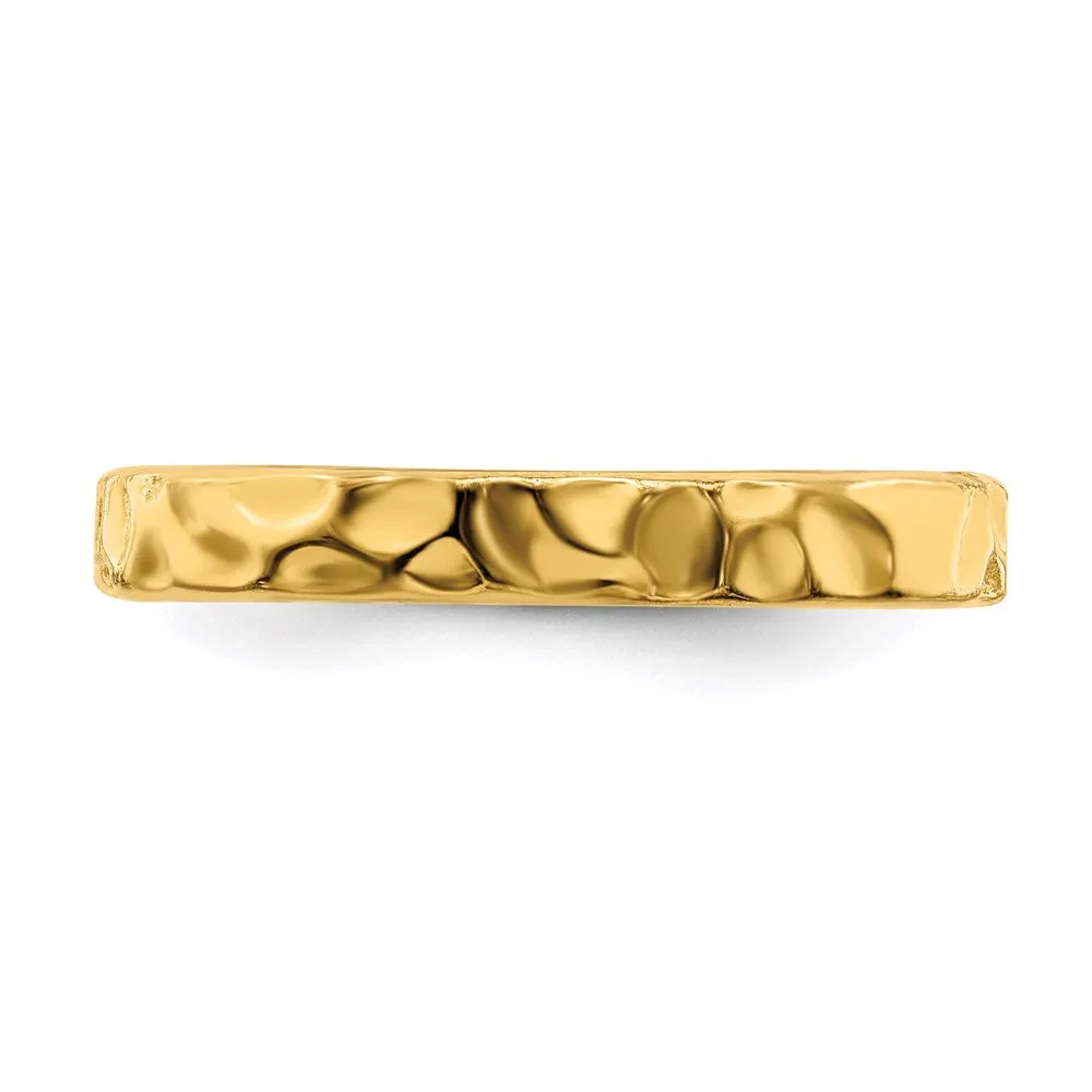 Stackable Expressions Jewelry Sterling Silver Stackable Expressions Gold-plated Ring | QSK258