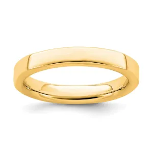 Stackable Expressions Jewelry Sterling Silver Stackable Expressions Gold-plated Ring | QSK262