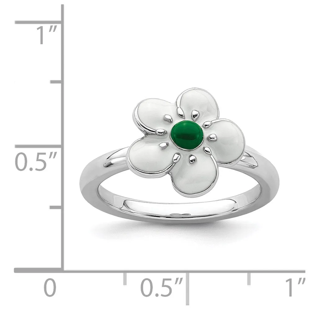 Stackable Expressions Jewelry Sterling Silver Stackable Expressions Hawthorn Ring | QSK931