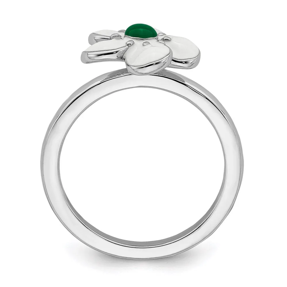 Stackable Expressions Jewelry Sterling Silver Stackable Expressions Hawthorn Ring | QSK931
