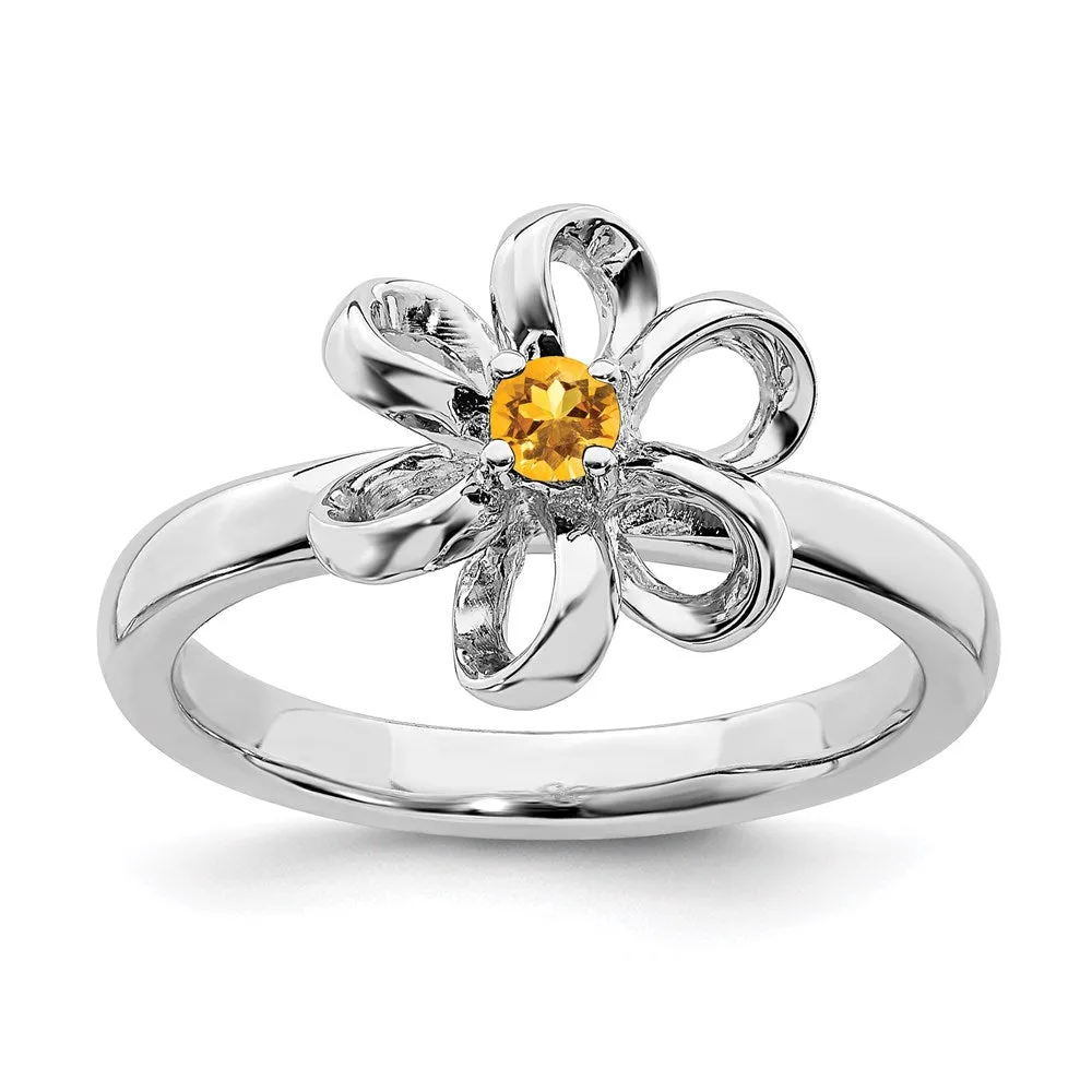 Stackable Expressions Jewelry Sterling Silver Stackable Expressions Peridot Ring | QSK112