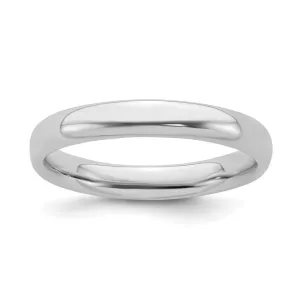 Stackable Expressions Jewelry Sterling Silver Stackable Expressions Rhodium Polished Ring | QSK247